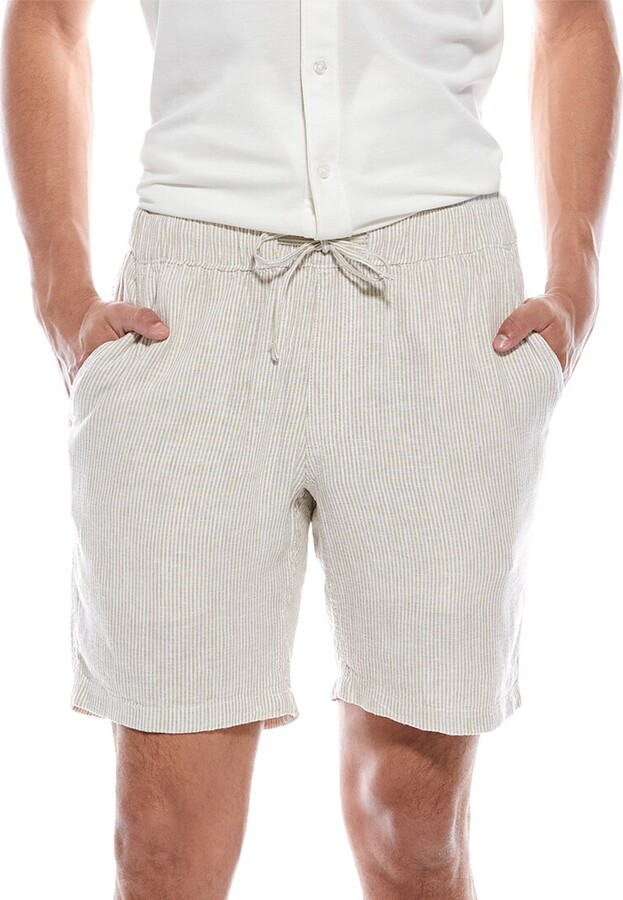 Mr.Swim Mr. Swim Linen-Blend Short