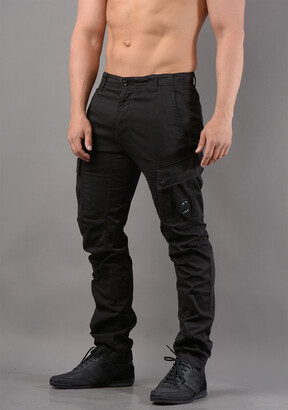C.P. Company Cargo Trousers In Black
