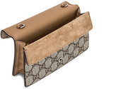 Thumbnail for your product : Gucci Super Mini Dionysus GG Chain Bag in Beige Ebony & Taupe | FWRD