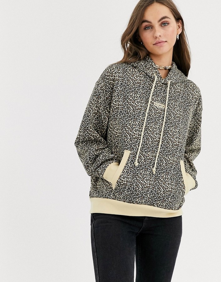 Levi's Unbasic leopard hoodie - ShopStyle