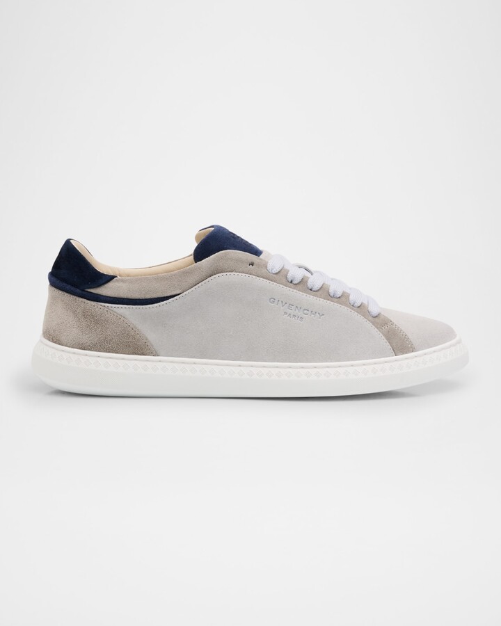 Givenchy Men's G Set Suede Low-Top Sneakers