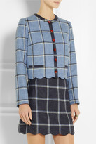 Thumbnail for your product : House of Holland Coco checked wool jacket