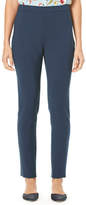 Carolina Herrera Side-Zip Straight-Leg Stretch-Cotton Cropped Pants