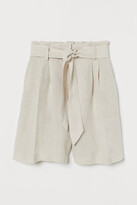 Thumbnail for your product : H&M Tie-belt shorts