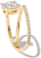 Thumbnail for your product : Kimai 18kt yellow gold Billie diamond ring