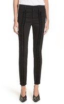 Thumbnail for your product : Stella McCartney Women's Velvet Trim High Waist Skinny Jeans