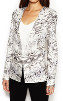 Thumbnail for your product : Narciso Rodriguez Silk Printed Jacket