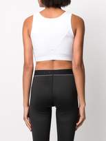 Thumbnail for your product : Reebok x Victoria Beckham Ribbed Crop Top