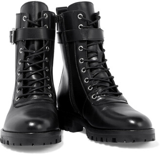 Iris & Ink Clarette Leather Combat Boots