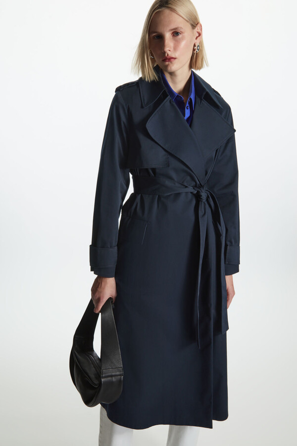 COS Belted Trench Coat ShopStyle