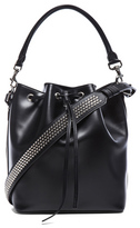 Thumbnail for your product : Saint Laurent Studded Medium Bucket Bag