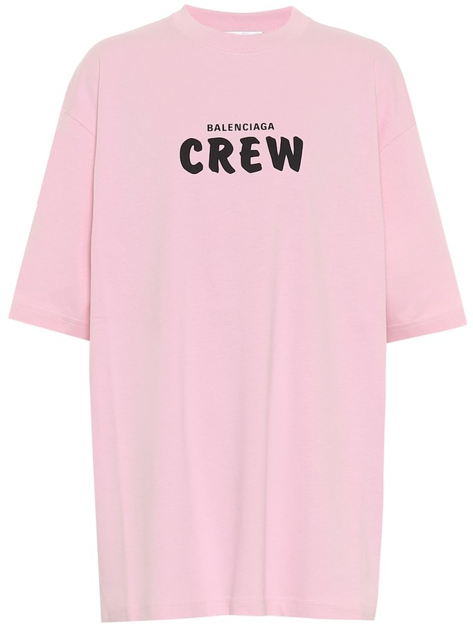 balenciaga pink top
