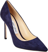 Thumbnail for your product : Jimmy Choo Romy 100 Suede Pump
