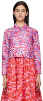 Thumbnail for your product : COMME DES GARÇONS GIRL Pink & Blue Camo Jacket