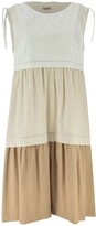 Thumbnail for your product : Peserico Layered Cotton Midi Dress