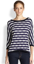 Thumbnail for your product : Bailey 44 Double Back Striped Top