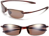 Thumbnail for your product : Maui Jim Makaha 64mm Polarized Oversize Round Sunglasses