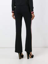 Thumbnail for your product : Versace Greek key striped trousers