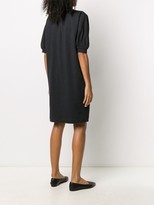 Thumbnail for your product : Brunello Cucinelli Drape-Bead Shift Dress