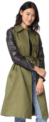 Veda Army Trench Coat