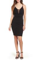 Thumbnail for your product : Soprano Cross Front Body-Con Dress