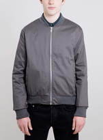 Thumbnail for your product : Topman Grey Bomber Jacket