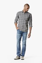 Thumbnail for your product : 7 For All Mankind One Pocket Plaid Shirt In Black