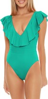 Thumbnail for your product : Trina Turk Monaco Ruffled One-Piece Swimsuit