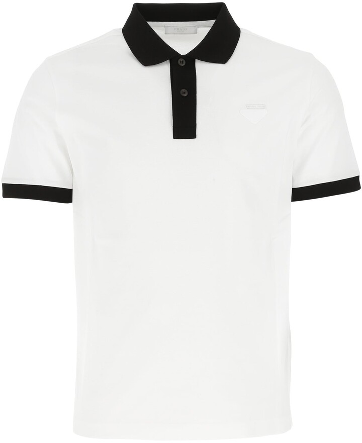prada men's polo shirts