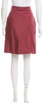 Thumbnail for your product : Lela Rose Knee-Length Silk Skirt