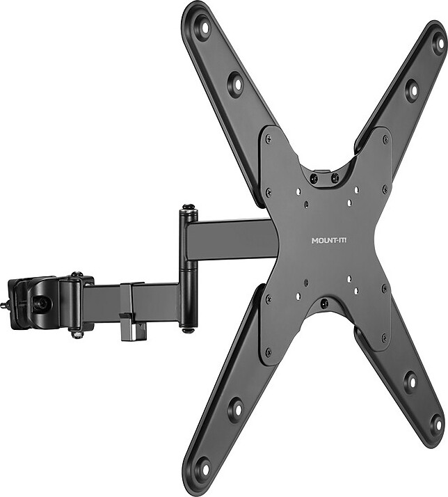 Mount-it Mount-It! Full Motion TV Pole Mount for 32" to 55" TVs, Holds up to 55 lbs. Max., Black (MI-391XL)