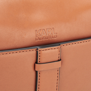 Karl Lagerfeld Paris Women's K/Chain Small Shoulder Bag - Cuoio