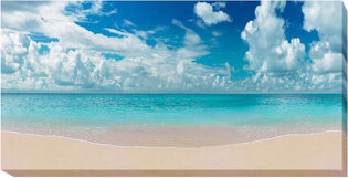 Artistic Home Gallery 'Calm Surf' Photographic Print on Wrapped Canvas