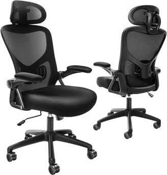 Hydle High Back Mesh Ergonomic Office Chair Swivel Desk Chair Computer Chair with 3D Adjustable Arms Inbox Zero