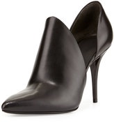 Thumbnail for your product : Alexander Wang Leva Leather Cutout Bootie, Black