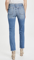 Thumbnail for your product : DL1961 Patti Full Length High Rise Straight Jeans