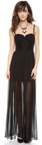 Thumbnail for your product : Alice + Olivia Shakira Bustier Maxi Dress