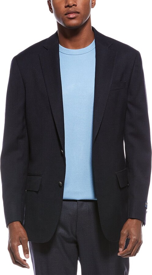 Brooks Brothers Classic Hopsack Wool-Blend Blazer
