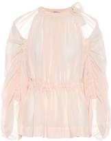 Thumbnail for your product : Fendi Cotton voile blouse