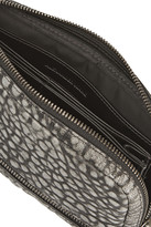 Thumbnail for your product : Alexander Wang Fumo pebbled-leather continental wallet