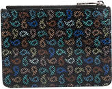 Thumbnail for your product : Paul Smith textured tear drop print zipped wallet