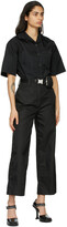 Thumbnail for your product : Prada Black Re-Nylon Gabardine Short Sleeve Shirt