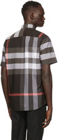 Thumbnail for your product : Burberry Grey Check Somerton Short Sleeve Shirt