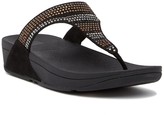 Thumbnail for your product : FitFlop Strobe Luxe Embellished Wedge Thong Sandal
