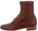 Thumbnail for your product : Dieppa Restrepo Leather Ankle Boots