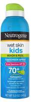Thumbnail for your product : Neutrogena Wet Skin Kids Beach & Pool Sunblock Spray SPF 70