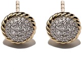 Thumbnail for your product : David Yurman 18kt yellow gold Petite Pavé diamond stud earrings
