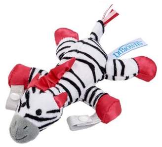 Dr Browns Dr. Brown's® Zoey the Zebra Lovey Pacifier and Teether Holder
