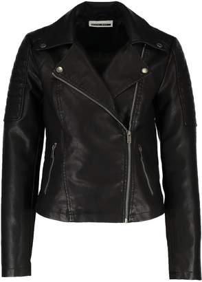 Noisy May NMREBEL Faux leather jacket black