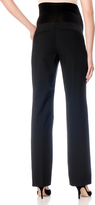Thumbnail for your product : A Pea in the Pod Secret Fit Belly Twill Back Pockets Straight Leg Maternity Pants